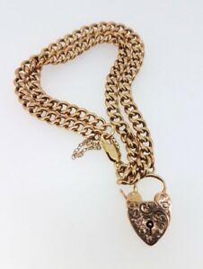 【貨物輸送無料】首飾り ローズゴールドブレスレットリンクパドロック