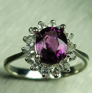 【送料無料】ネックレス　ラズベリーガーネットシルバーｋｋゴールドプラチナリングnatural raspberry rhodolite garnet 925 silver 9ct 14k 18k gold platinum ring
