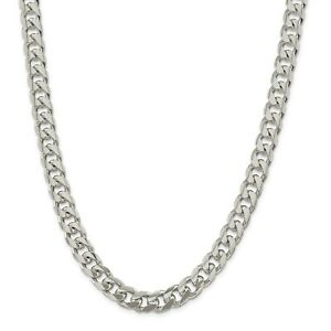 【貨物輸送無料】首飾り 105粍スターリングリンクチェーンwロブスター2026sterling silver solid 105粍 domed curb link chain w lobster clasp 20  26