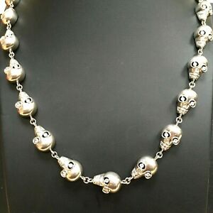 【貨物輸送無料】首飾り awesome 925sterlingcubic zircon eyesskull chaingothbiker2057awesome 925 sterling silver cubic zircon eyes skull chain goth
