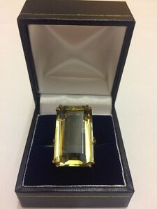 【送料無料】ネックレス イエローゴールドビンテージトパーズリングセットリングサイズvintage topaz ring set in 9 ct yellow gold ring size n|hokushin