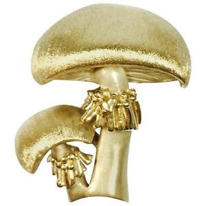 【送料無料】ネックレス ヴィンテージ14kイェローゴールドブローチピンvintage 14k yellow gold mushroom brooch pin|hokushin