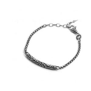 【送料無料】ネックレス　ブレスレットシルバーbracelet cesare paciotti man jpbr1629v silver silver