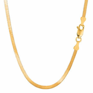 【送料無料】ネックレス　イエローソリッドゴールドインペリアルヘリンボーンチェーンブレスレット14k yellow solid gold imperial herringbone chain bracelet, width 30 mm｜hokushin