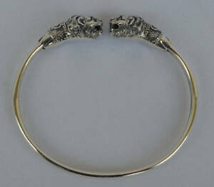 【送料無料】ネックレス ライオンヘッドシルバーギリシャブレスレットシンボルlion head silver 925 bracelet symbol of strength ancient greece|hokushin