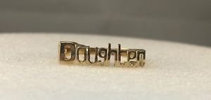 【送料無料】ネックレス　ゴールドリングサイズ9ct gold daughter ring size n weight 25gms