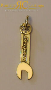 【送料無料】ネックレス　レンチペンダントイエローゴールドスナップグラム9ct yellow gold snap on spanner pendant 325 grams stamped 375 30 x 10 mm