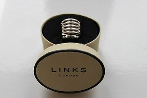 【送料無料】ネックレス　ロンドンスターリングシルバーワイドリングリンクlinks of london sterling silver wide hope ring 504554
