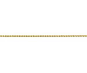 【送料無料】ネックレス ゴールドイエローブレスレット18ct gold yellow spiga 7519cm bracelet|hokushin