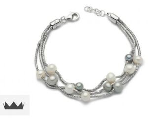 【送料無料】ネックレス　argento 925 e perlebracciale miluna miss italia pbr2835bracciale miluna miss italia in argento 925 e perle pbr2835