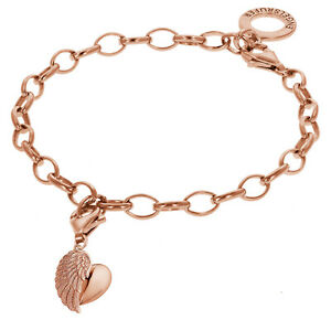 【送料無料】ネックレス　78148ローズangel caller jewelry ros bracelet with winged heart 78148｜hokushin