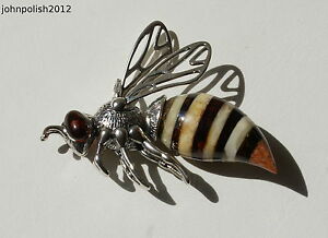送料無料 ネックレス バルトシルバースズメバチペンダントhuge Baltic Amber Wasp Pendant On Silver 925 Painfreepainrelief Com