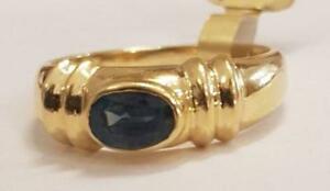 【送料無料】ネックレス　ゴールドサファイアリング18ct gold sapphire ring
