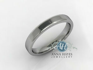 【送料無料】ネックレス　ホワイトゴールドレディースフラットトップリングハンドメイド￥グラム3mm 9ct white gold ladies flat top ring handmade genuine rrp 169 32 grams