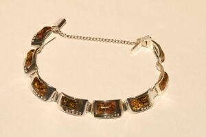 【送料無料】ネックレス オレンジブレスレットsterling silver amber bracelet|hokushin