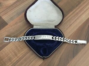 【送料無料】ネックレス アラビア85markスターリングid654gname mark in arabic 85 hallmarked sterling silver id curb chain bracelet 654g|hokushin