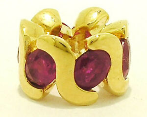 【送料無料】ネックレス　bd071 9ctイェローゴールドnaturalルビーチャームbd071 genuine 9ct solid yellow gold natural oval ruby bead eternity charm