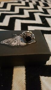 【送料無料】ネックレス　オニキスサイズリング listingbloodmilk belonging to the darkness ring in onyx size 55