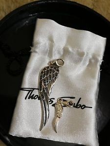 【送料無料】ネックレス トーマスペンダントセットthomas sabo glam amp; soul very large angel wing feather pendant set with cz stones|hokushin