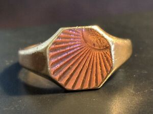 【送料無料】ネックレス　ヴィンテージ9ctサイズt595ggtvintage 9ct gold signet ring, size t, 595g gt｜hokushin