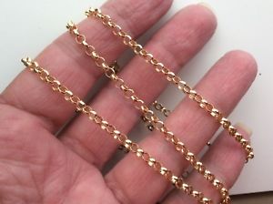 【送料無料】ネックレス　fabulous 9ct marked 24belcher chain 43g never wornfabulous 9ct marked 24 inch belcher chain 43g never worn｜hokushin