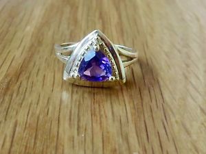 【送料無料】ネックレス　stylish amethyst ring in 9k gold065stylish amethyst ring in 9k gold 065
