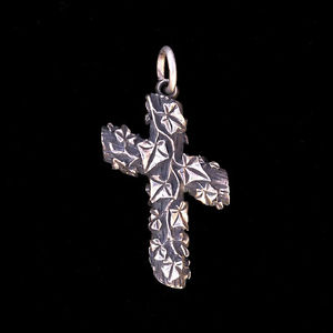 【送料無料】ネックレス シルバークロスソリッドブリタニアシルバーsilver cross, solid heavy britannia silver 958 purer than sterling 925 true love|hokushin