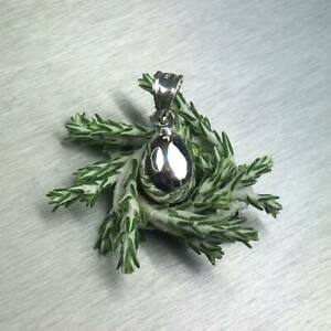 【送料無料】ネックレス　ポンドチェーンシルバーイースターエッグペンダントチェーン925 sterling silver easter egg pendant on chain 12x8mm, chain 18, 45cm
