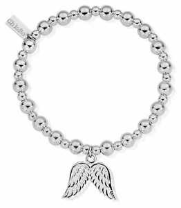 【送料無料】ネックレス　スターリングシルバーミニスモールボールダブルエンジェルchlobo sterling silver mini small ball double angel sbmsb702