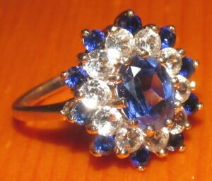【送料無料】ネックレス イエローゴールドマルチセットリングサイズsecondhand 9ct yellow gold multi gem set oval flower cluster ring size l 12|hokushin