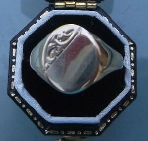 【送料無料】ネックレス　メンズウィメンズゴールドビンテージサイズmenswomens 9ct gold vintage signet ring size r weight 15g stamped quality