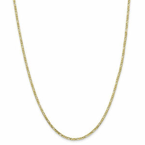 【送料無料】ネックレス　10k22mmフィガロリンクチェーン10fg06510k 22mm figaro link chain 10fg065