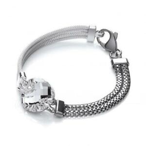【送料無料】ネックレス　スターリングシルバールテニウムシルバーメッシュブレスレットサークルデザイン925 sterling silver ruthenium amp; silver mesh bracelet circle design