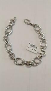 【送料無料】ネックレス　ホワイトゴールドブレスレット9ct white gold bracelet