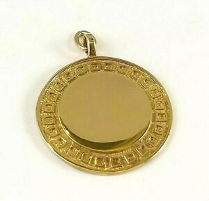 【送料無料】ネックレス　quality 9ct gold plain round pendant full britishhallmarkquality 9ct gold plain round pendant full british hallmark｜hokushin