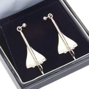 【送料無料】ネックレス　コンコルドスターリングイヤリングズconcorde solid sterling silver earrings