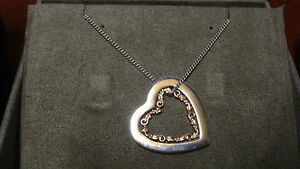 【送料無料】ネックレス ウェールズスターリングシルバーローズゴールドペンダントチェーン¥welsh clogau sterling silver amp; rose gold one pendant 17 chain rrp 179|hokushin
