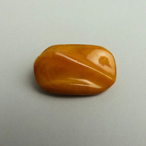 【送料無料】ネックレス　アールデコオレンジブローチグラムa fine art deco butterscotch egg yolk amber brooch 85 grams