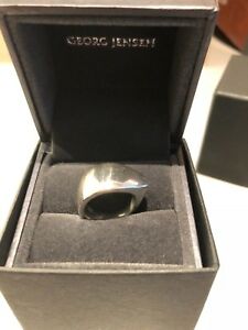 【送料無料】ネックレス　ジェンセンシルバーリングゼファーリング listinggeorg jensen silver ring zephyr ring｜hokushin