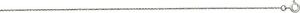 【送料無料】ネックレス　チェーンホワイト18k 75010016グラム40cmchain chain gold white 18k 750100, 1,6 grams, length 40 cm｜hokushin 35,737円