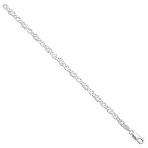 【送料無料】ネックレス　スターリングケルトチェーンネックレス4mm