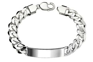【送料無料】ネックレス　スターリングリゾーツスターリングシルバーブレスレットシルバーブレスレットsterling silver bracelet heavyweight id curb silver bracelet b4933 36,387円