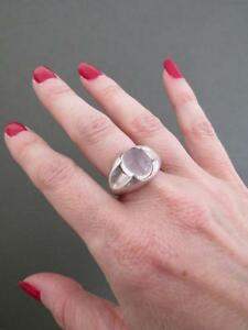 【送料無料】ネックレス ヴィンテージスターリングリングvintage sterling silver moonstone modernist ring