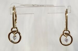 【送料無料】ネックレス　レディースイヤリングイエローゴールドgilded ladies earrings 910259e 333 yellow gold