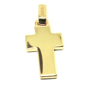 【送料無料】ネックレス cross pendant karisma yellow gold18k750with retro perforated made in italycross pendant karisma yellow gold 18k 750 with r