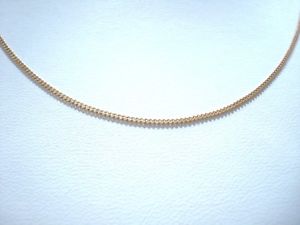 【貨物輸送無料】頸飾り チェーン店18kイェローゴールド750000270 gr40cmr35234chain 18k yellow gold 750000 mesh curb 270 gr length 40 珊 r35234