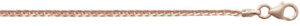 【送料無料】ネックレス 9ctローズspigaチェーン9ct rose gold spiga chain