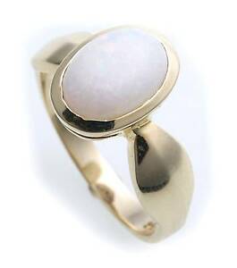【送料無料】ネックレス リングオパール×リアルゴールドフレームイエローゴールドwomens ring real opal 10 x 7 real gold 333 frame yellow gold