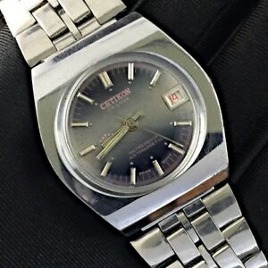 【送料無料】　腕時計　ビンテージハンドマニュアル listingcetikon watch vintage hand manual working 36,8mm