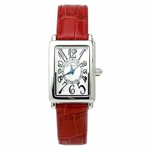 【送料無料】　腕時計　アレッサンドラウォッチベルトalessandra olla watch leather belt rectangle ao150018 re red｜hokushin